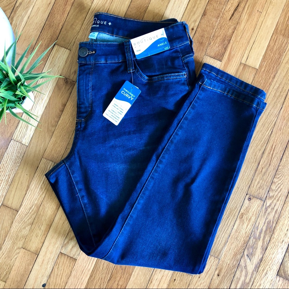 NWT Curvy Skinny Jeans Plus Size 14w by Boutique+